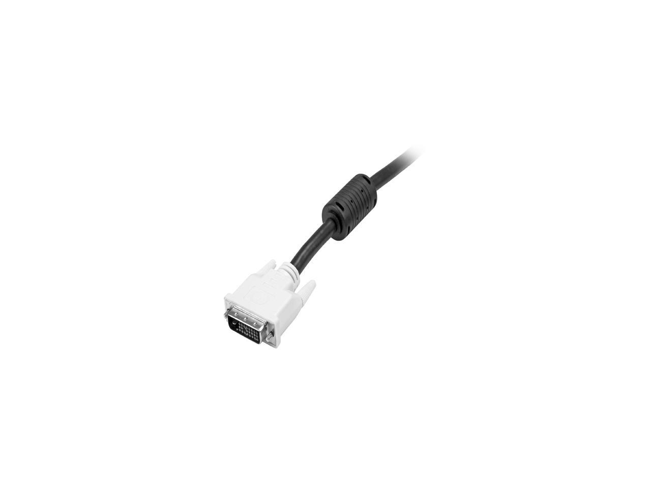 StarTech.com DVIDDMM6 Dual Link DVI Cable - 6 ft - Male to Male - 2560x1600 - DVI-D Cable - Computer Monitor Cable - DVI Cord - Video Cable