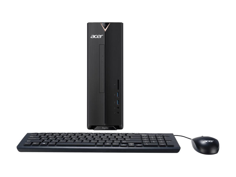 Acer Desktop Computer Aspire X XC-885-UR11 Intel Core i3 8th Gen 8100 (3.60 GHz) 4 GB DDR4 1 TB HDD Intel UHD Graphics 630 Windows 10 Home 64-Bit