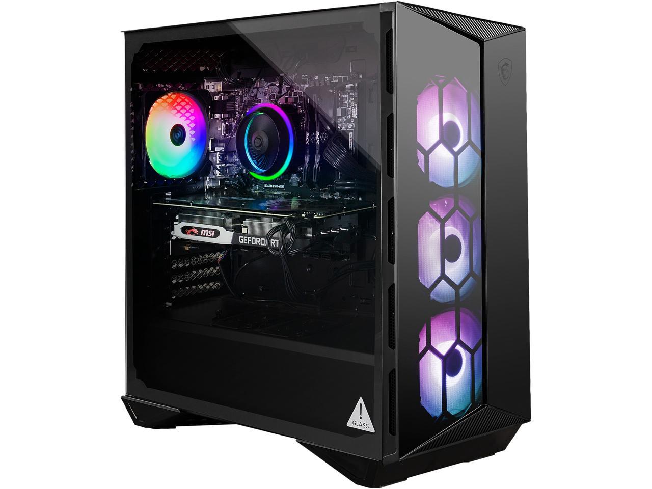 MSI Gaming Desktop Aegis R 10SC-017US Intel Core i7 10th Gen 10700F (2.90 GHz) 16 GB DDR4 1 TB HDD 512 GB SSD NVIDIA GeForce RTX 2060 SUPER Windows 10 Home 64-bit