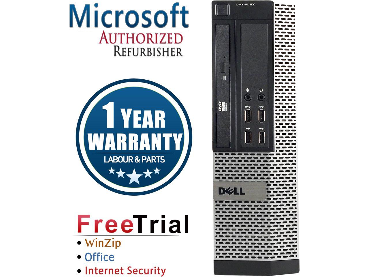 Refurbished Dell Optiplex 7010 USFF Intel Core I3 3220 3.3G / 8G DDR3 / 320G / DVD / Windows 10 Professional 64 Bits / 1 Year Warranty