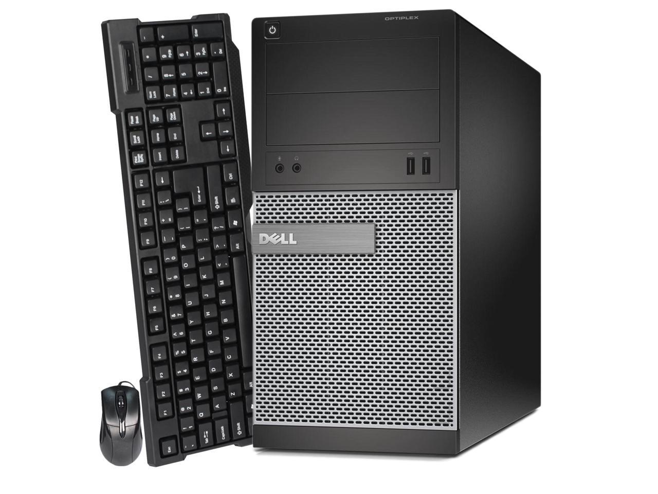 Refurbished Dell OptiPlex 3010 Tower Intel Core i3 3220 3.30 GHz / 8 GB DDR3 / 500G HDD / DVD / WIFI / Windows 10 Professional 64 Bit / 1 Year Warranty