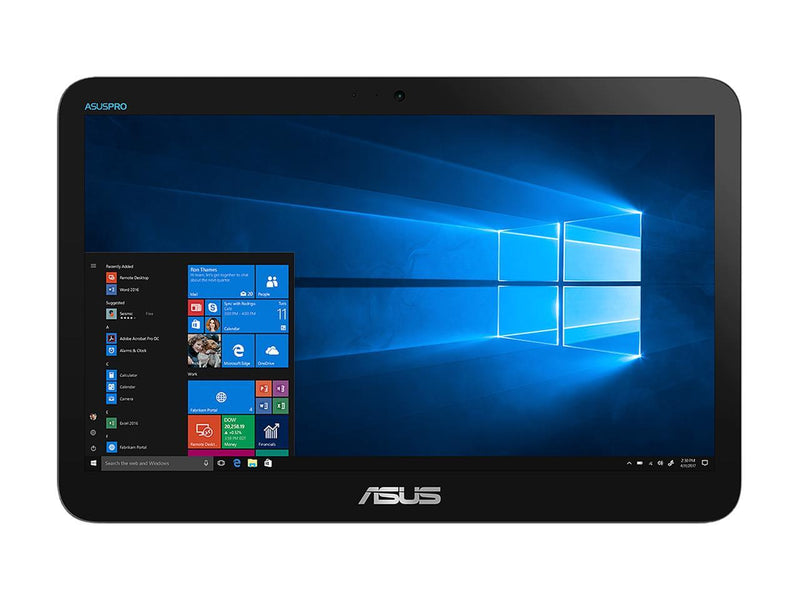 ASUS All-in-One Computer V161GA-XB001T Celeron N4000 (1.10 GHz) 4 GB DDR4 128 GB SSD 15.6" Windows 10 Pro 64-Bit