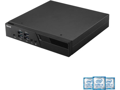 ASUS PB60 Mini PC - Intel Core i5-8400T - 8 GB DDR4 - 256 GB SSD - Intel UHD Graphics 630 - Windows 10 Pro (PB60-B5095ZD)