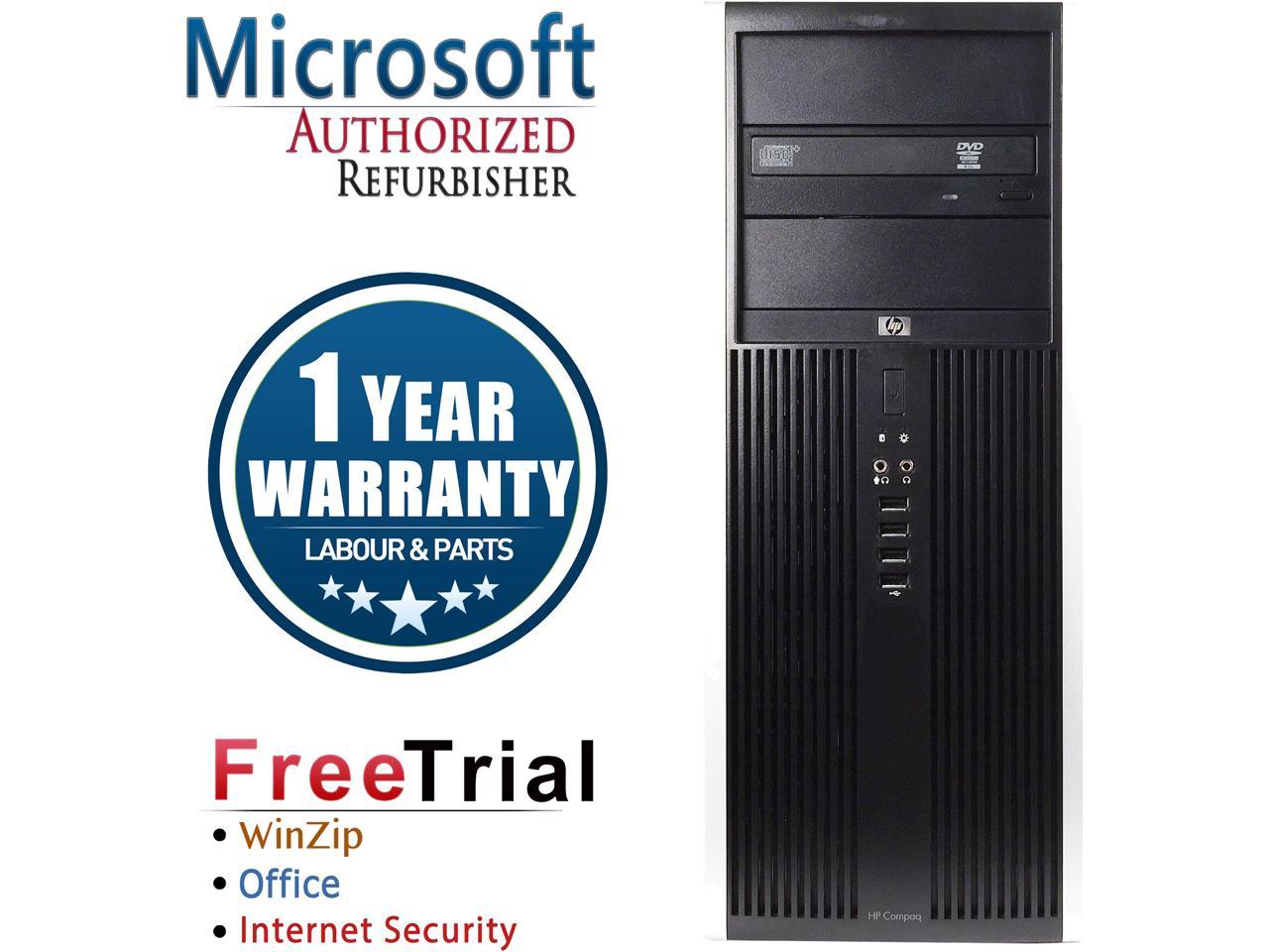 Refurbished HP Compaq 8100 Elite Tower Intel Core i5-650 3.2G / 8GB DDR3 / 320G / DVD / Windows 7 Professional 64 Bit/ 1 Year Warranty