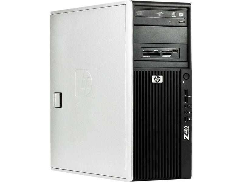 HP Desktop Computer Z400 Xeon W3520 (2.66 GHz) 4 GB DDR3 250 GB HDD ATI Radeon HD 3450 Windows 10 Pro Multi-Language, English / Spanish