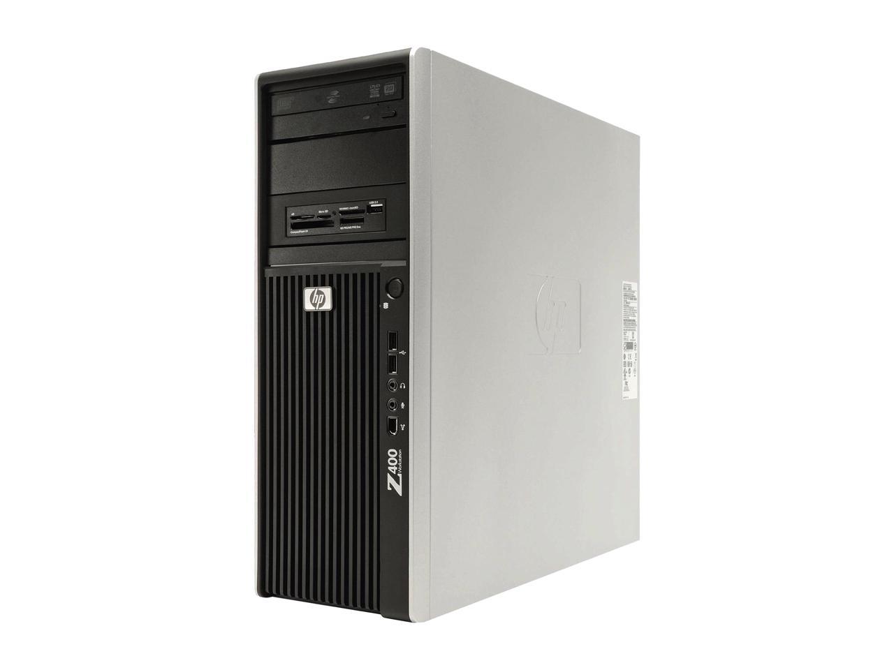 HP Desktop Computer Z400 Xeon W3520 (2.66 GHz) 4 GB DDR3 250 GB HDD ATI Radeon HD 3450 Windows 10 Pro Multi-Language, English / Spanish