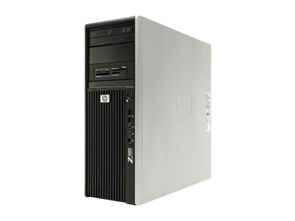 HP Desktop Computer Z400 Xeon W3520 (2.66 GHz) 4 GB DDR3 2 TB HDD ATI Radeon HD 3450 Windows 10 Pro Multi-Language, English / Spanish