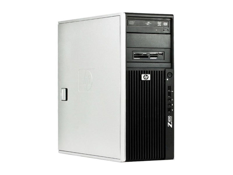 HP Desktop Computer Z400 Xeon W3550 (3.06 GHz) 8 GB DDR3 1 TB HDD ATI Radeon HD 3450 Windows 10 Pro Multi-Language, English / Spanish