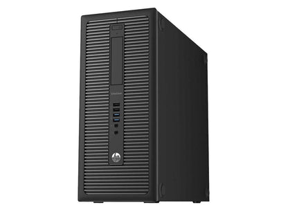 HP ProDesk 800 G1 Tower Intel Core i5 4590 3.30 GHz, 16 GB DDR3, Brand New 120 GB SSD + 3 TB HDD, DVD, WiFi, BT 4.0, Windows 10 Pro 64-Bit, 1 Year Warranty