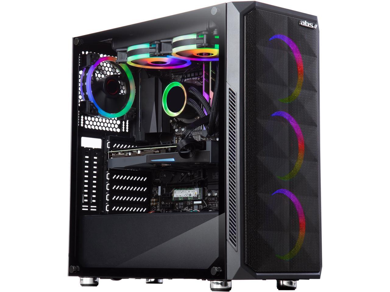 ABS Gladiator Gaming PC - Intel i7 10700K - GeForce RTX 3070 8GB - G.Skill TridentZ RGB 16GB DDR4 3200MHz - 1TB Intel M.2 NVMe SSD