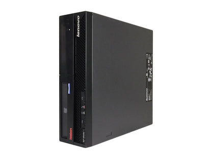 Lenovo Desktop Computer ThinkCentre M57P-SFF Core 2 Duo E6550 (2.33 GHz) 4 GB DDR2 160 GB HDD Intel GMA 3100 Windows 10 Pro Multi-Language, English / Spanish