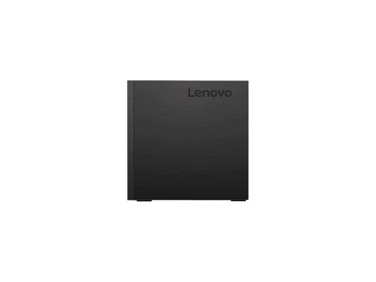 Lenovo ThinkCentre M720q 10T7008CUS Desktop Computer - Core i7 i7-8700T - 16 GB RAM - 256 GB SSD - Tiny - Raven Black
