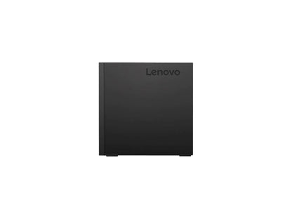 Lenovo ThinkCentre M720q 10T7008CUS Desktop Computer - Core i7 i7-8700T - 16 GB RAM - 256 GB SSD - Tiny - Raven Black
