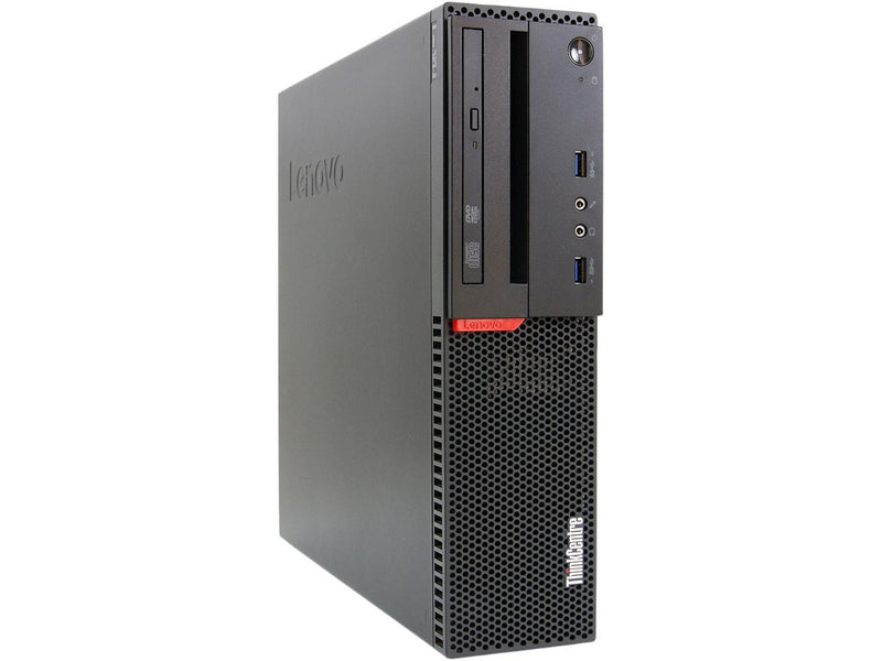 Lenovo Desktop Computer M900-SFF Intel Core i5 6th Gen 6500 (3.20 GHz) 16 GB 480 GB SSD Intel HD Graphics 530 Windows 10 Pro 64-bit