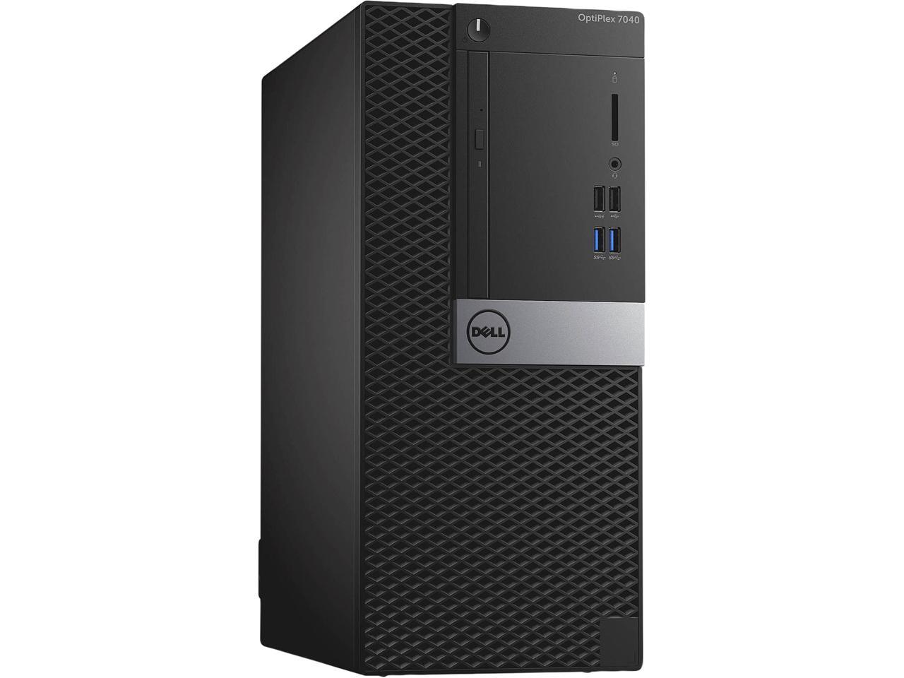Dell Grade A OptiPlex 7040 Tower Intel Core i5 6500 (3.20 GHz) 12 GB RAM 1 TB SSD 1 TB HDD DVDRW WIFI BT Windows 10 Home (Multi-language)