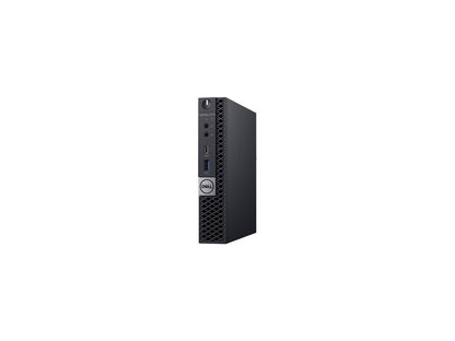 DELL OPTIPLEX 7070 (7TJFF) - Business Desktop PC - Intel Core i5 9500T (6-Core 2.2 GHz), Intel UHD Graphics 630, 8 GB DDR4, 256 GB SSD, Intel Q370, Micro Form Factor, Windows 10 Pro 64-bit