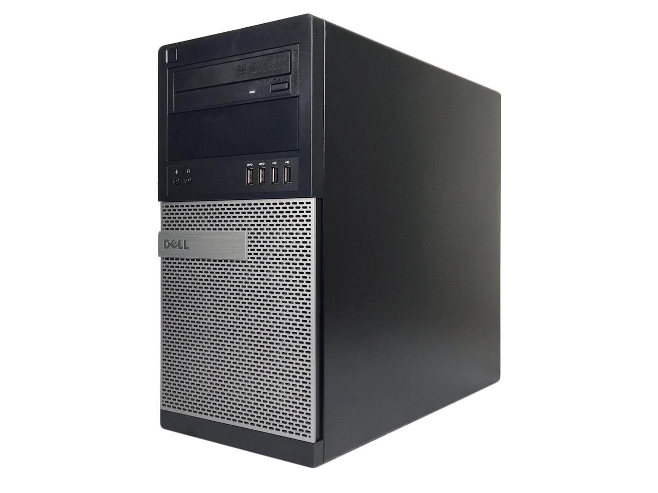 Dell Grade A OptiPlex 7020 Tower, Intel Core I5-4590 (3.3 GHz), 16GB DDR3, 2TB HDD, DVD, USB WIFI Adapter, USB Bluetooth 4.0 Adapter, Win 10 Home 64 bits (EN/ES)