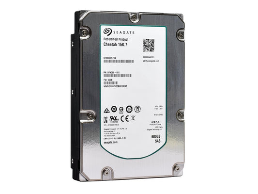 Seagate Cheetah 15K.7 HDD ST3600057SS 600GB 15kRPM SAS 6Gb/s Interface 3.5-Inch Internal Enterprise Hard Disk Drive