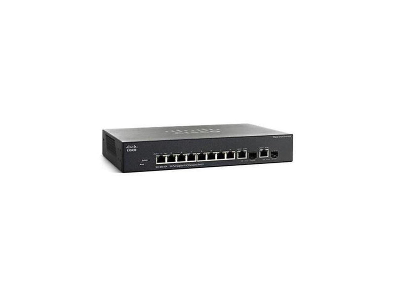 Cisco Sg355-10P 10-Port Gigabit Poe Managed Switch