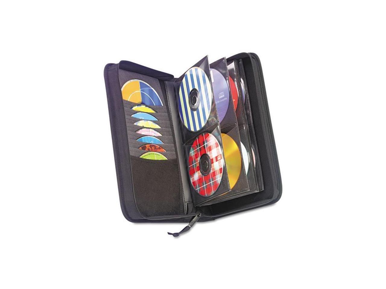 Caselogic 3200042 CD & DVD Wallet, Holds 72 Discs - Black