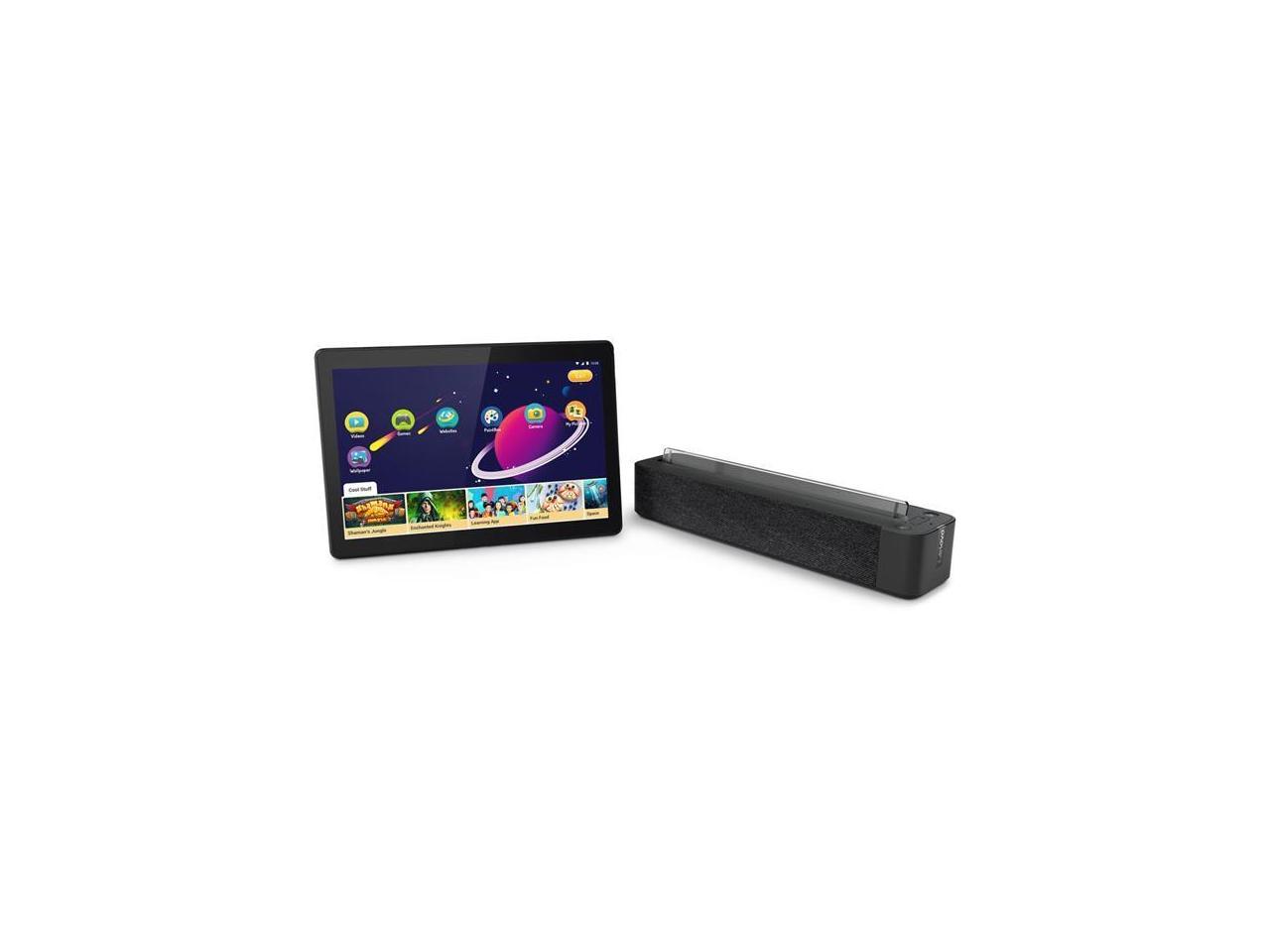 Lenovo Smart Tab M10 ZA510007US Qualcomm Snapdragon 429 2.00 GHz 2 GB Memory 16 GB Flash Storage 10.1" 1280 x 800 Tablet PC Android Oreo Slate Black