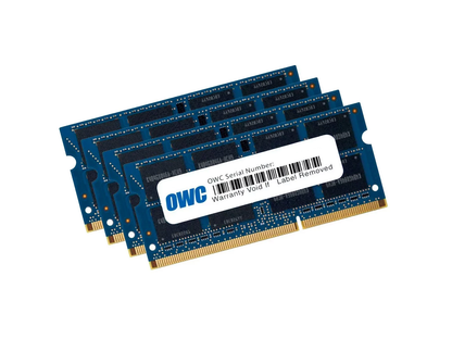 OWC 16GB ( 4x4GB ) PC3-10600 DDR3 1333MHz SODIMM 204 Pin Memory Upgrade Kit For Mid 2010/2011 21.5" & 27" iMac (except 3.2GHz i3 Model). Model OWC1333DDR3S16S