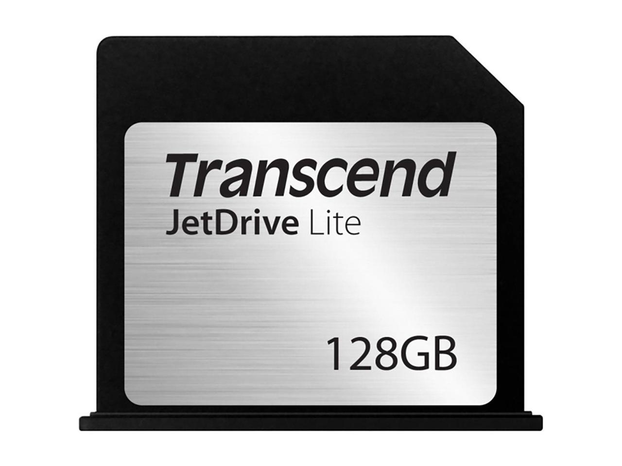 Transcend - TS128GJDL130 - Transcend 130 128 GB JetDrive Lite - 95 MB/s Read - 60 MB/s Write - 1 Card