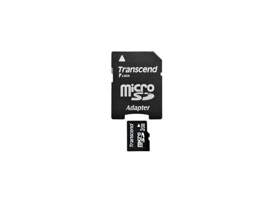 Transcend 2 GB microSD Flash Memory Card TS2GUSD