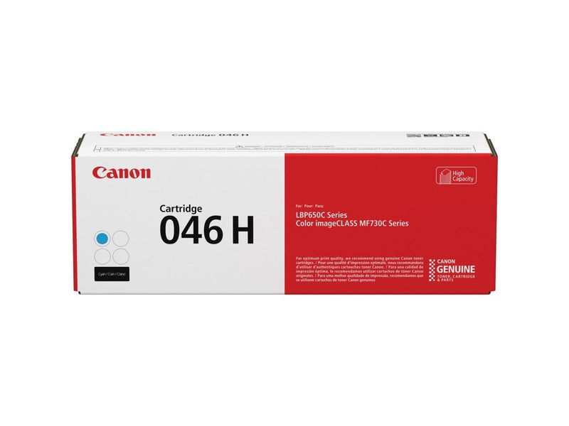 Canon 046 High Yield Toner Cartridge - Cyan