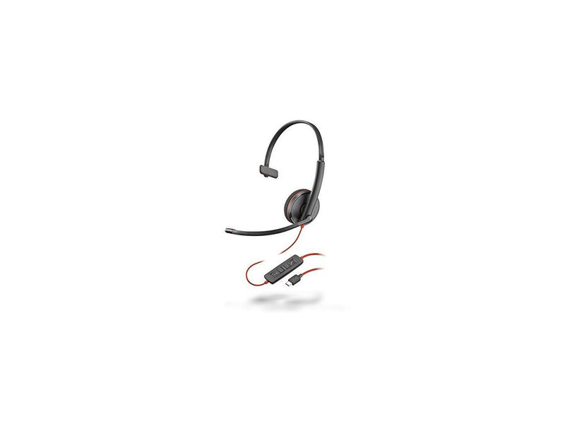 POLY 209748-101 Blackwire C3210 USBC Headset