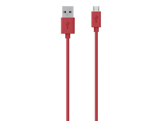 Belkin MIXIT 4' Micro USB Cable, Red F2CU012bt04-RED