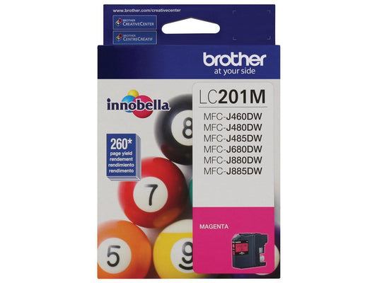 BROTHER INDUSTRIES, LTD INNOBELLA LC201M INK CARTRIDGE