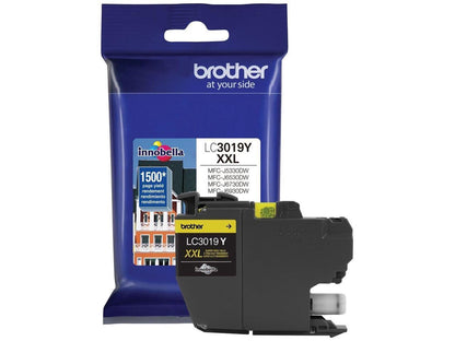 BROTHER INTERNATIONAL LC3019Y Super High Yield Ylw Ink Crtrd