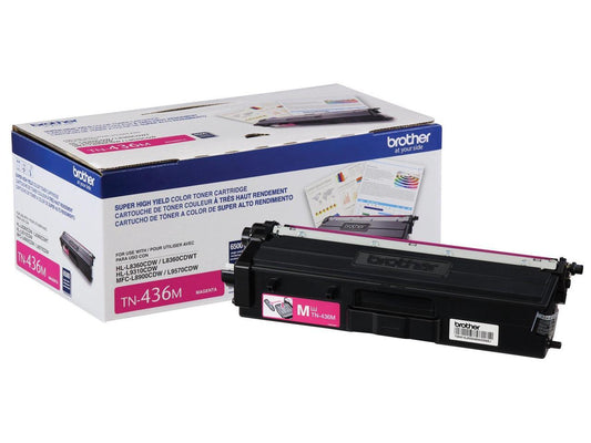 BROTHER INTERNATIONAL CORPORAT TN436M SUPER HIGH YIELD MAGENTA TONER