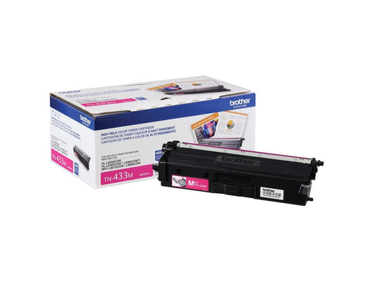 Brother TN433M High Yield Toner Cartridge - Magenta