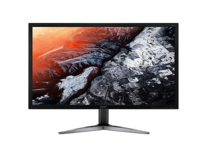 Acer KG281K 28" LCD Monitor - 16:9 - 1 ms - 3840 x 2160 - 1.07 Billion Colors - 330 Nit - 100,000,000:1 - 4K UHD - Speakers - HDMI - DisplayPort - Black - TCO, RoHS, MPR II