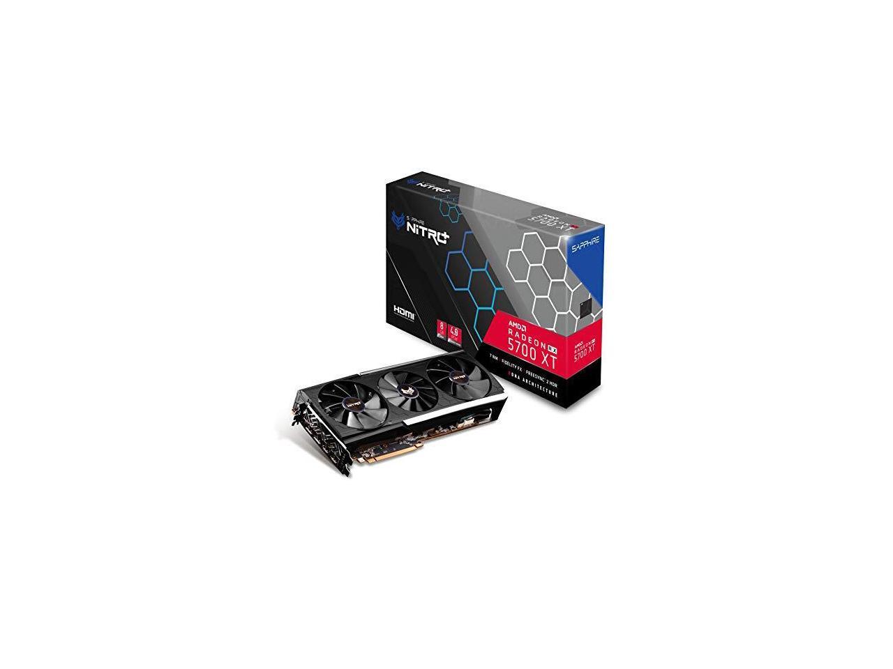 Sapphire 11293-03-40G NITRO+ AMD Radeon RX 5700 XT 8GB GDDR6 2HDMI/2DisplayPort PCI-Express 4.0 Video Card