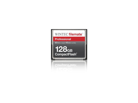 Wintec FileMate 128GB CompactFlash (CF)Professional 3FMCF128GBP-R