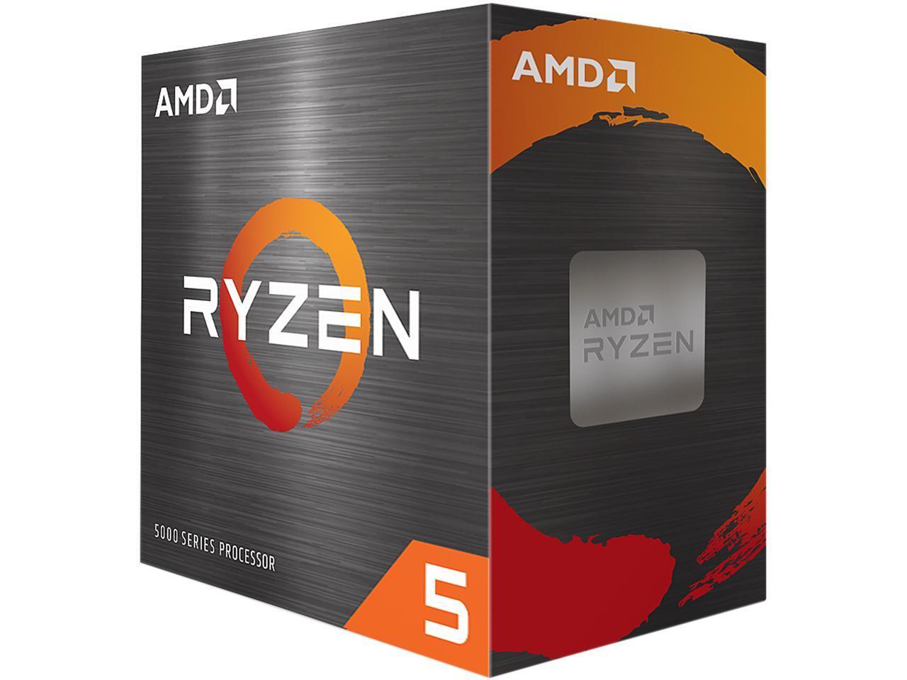 AMD Ryzen 5 5600X 6-Core 3.7 GHz Socket AM4 65W 100-100000065CBX Desktop Processor