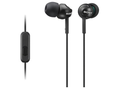 Sony Mdrex110ap/b Ex Monitor In-ear Headphones With Microphone (black)