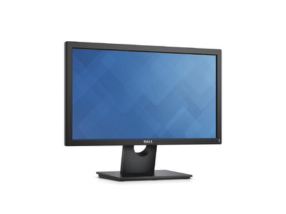 Dell P2018H 20" 16:9 1600x900 monitor, 250cd/m2, 5ms (Black to white), 1000:1, LED-backlit, HDMI, VGA, DP, Pivot, Swivel, Tilt, Height adjustable