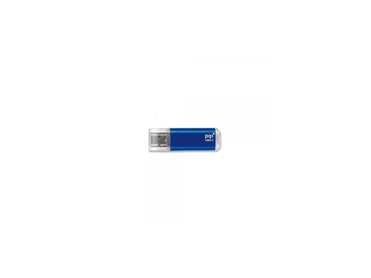64GB PQI U273V Traveling Disk USB Flash Drive - Deep Blue - USB3.0