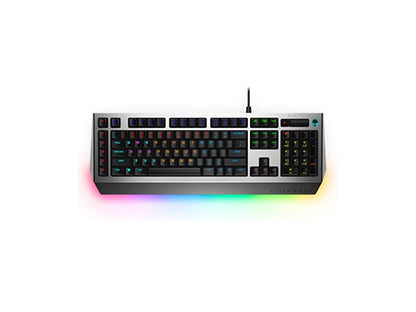 Alienware Pro AW768 Gaming Keyboard - Cable Connectivity - Multimedia, Volume Control Hot Key(s)
