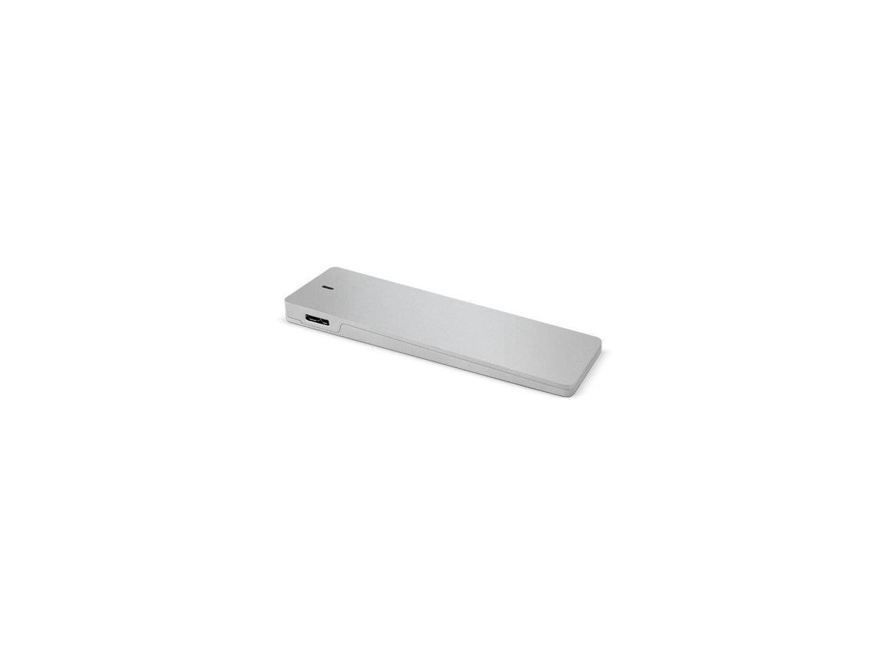 OWC Envoy USB 2.0/3.0 Enclosure for data transfer/continued external use of Apple MacBook Air 2010/11 SSD. Plug and Play, Bus-powered no AC power adapter required. model OWCMAU3ENVOY11