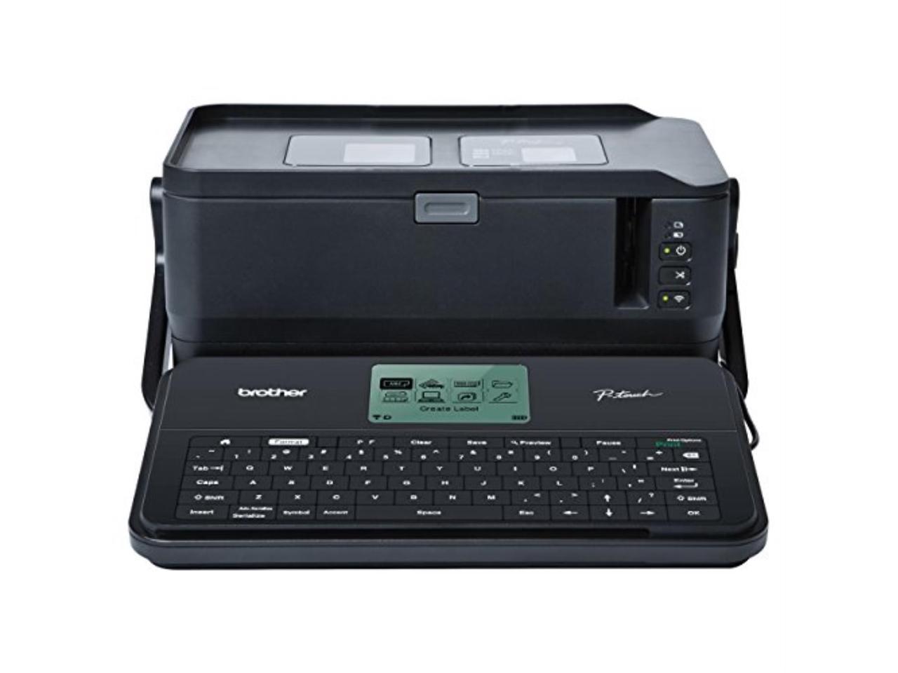 Brother P-touch PTD800W Thermal Transfer Printer - Desktop - Label Print