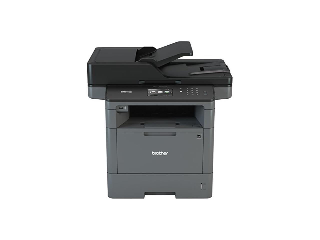 brother monochrome laser printer, multifunction printer, allinone printer, mfcl5800dw, wireless networking, mobile printing & scanning, duplex printing, dash replenishment enabled