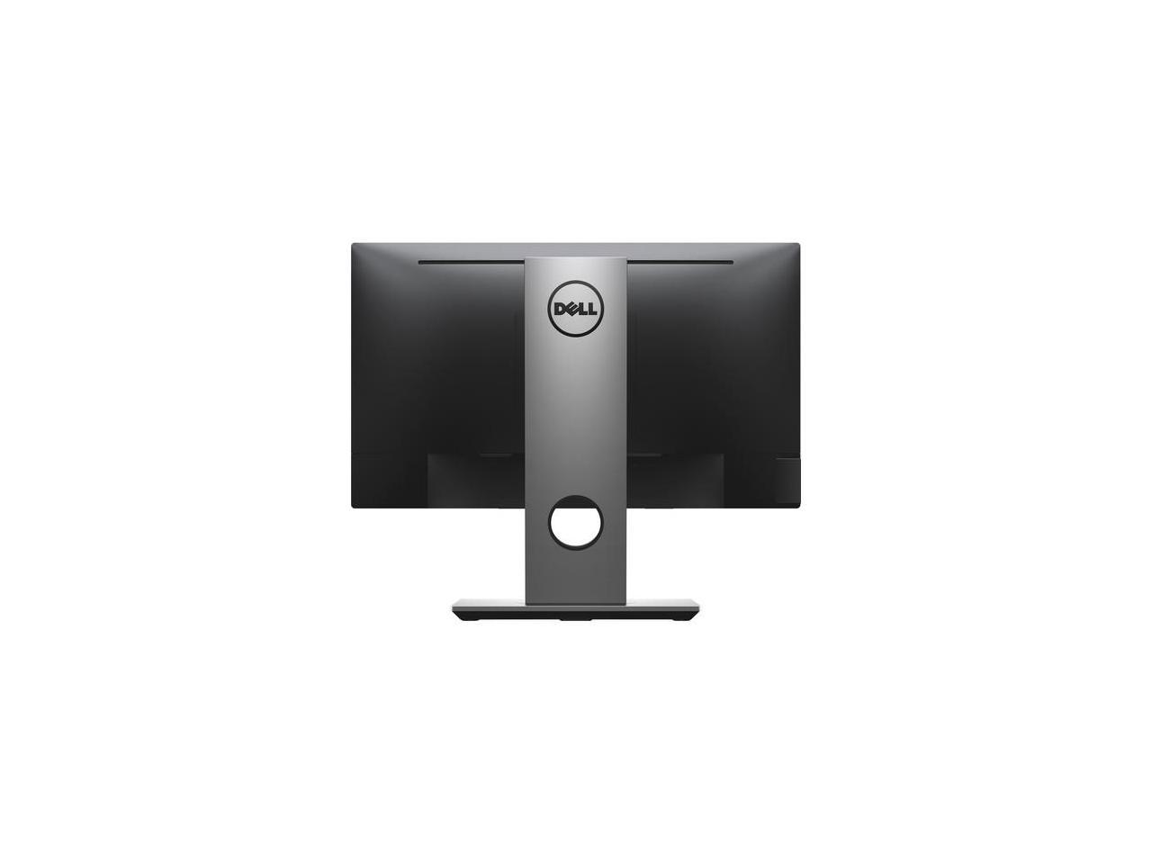 Dell P2018H 20" 16:9 1600x900 monitor, 250cd/m2, 5ms (Black to white), 1000:1, LED-backlit, HDMI, VGA, DP, Pivot, Swivel, Tilt, Height adjustable