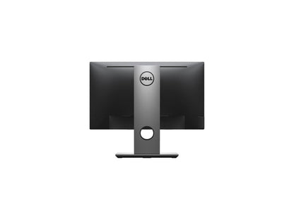 Dell P2018H 20" 16:9 1600x900 monitor, 250cd/m2, 5ms (Black to white), 1000:1, LED-backlit, HDMI, VGA, DP, Pivot, Swivel, Tilt, Height adjustable