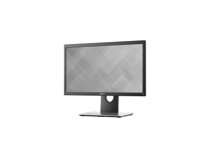 Dell P2018H 20" 16:9 1600x900 monitor, 250cd/m2, 5ms (Black to white), 1000:1, LED-backlit, HDMI, VGA, DP, Pivot, Swivel, Tilt, Height adjustable