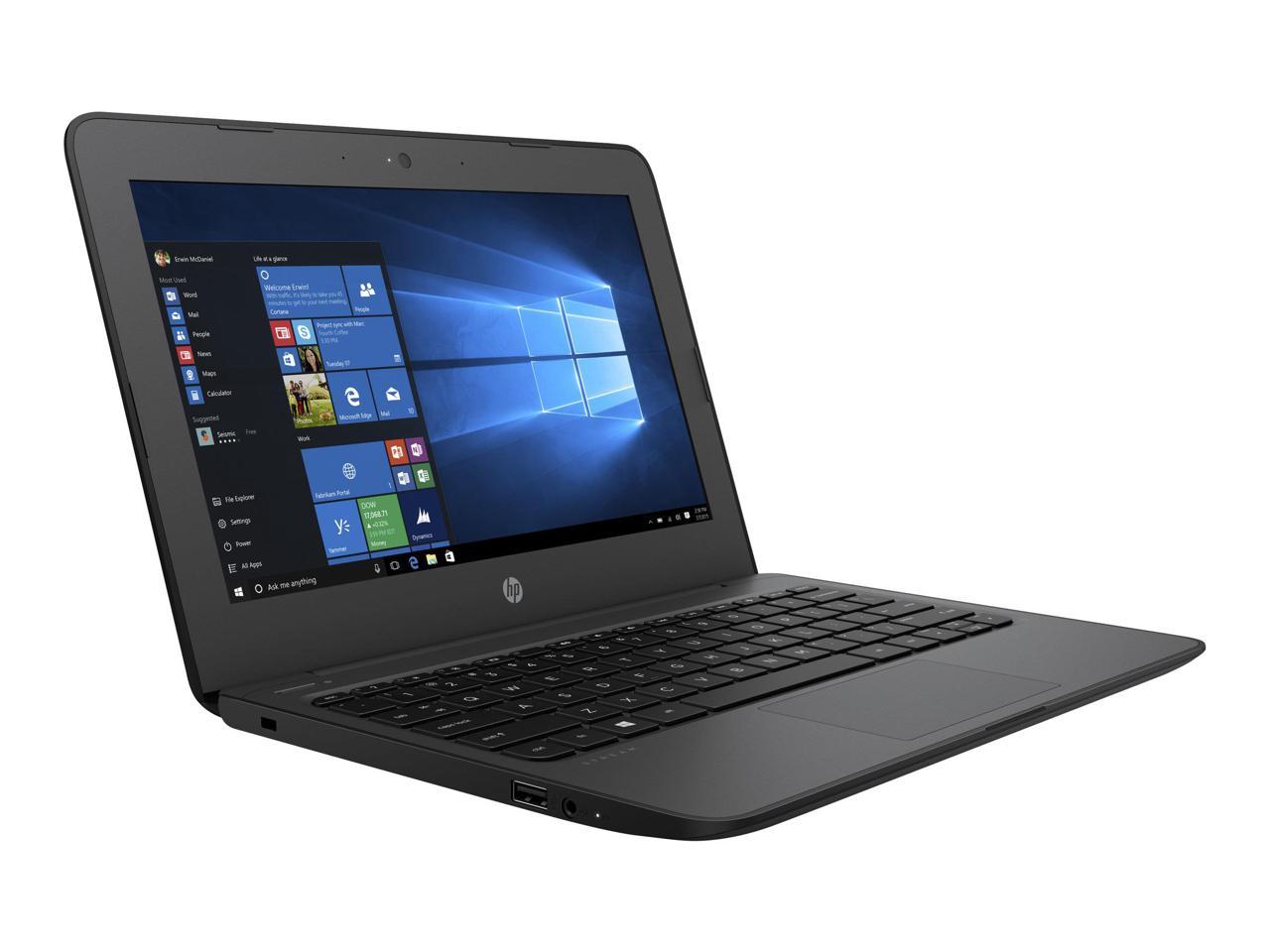 HP Laptop Stream 11 Pro G4 EE 2UL97UT#ABA Intel Celeron N3350 (1.1 GHz) 4 GB Memory 64 GB eMMC SSD Intel HD Graphics 500 11.6" Windows 10 Pro 64-Bit